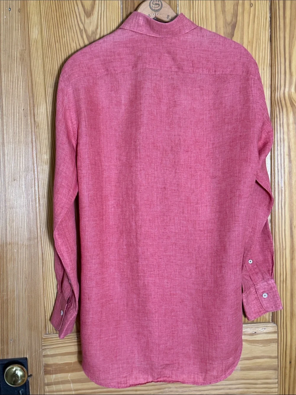 Canali Men's Linen Casual Button-Down Shirt ~ M - Picture 3 of 12